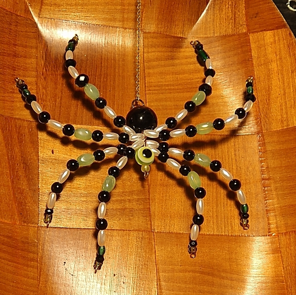 Artisan Evil Eye Beaded Spider - Picture 3 of 10